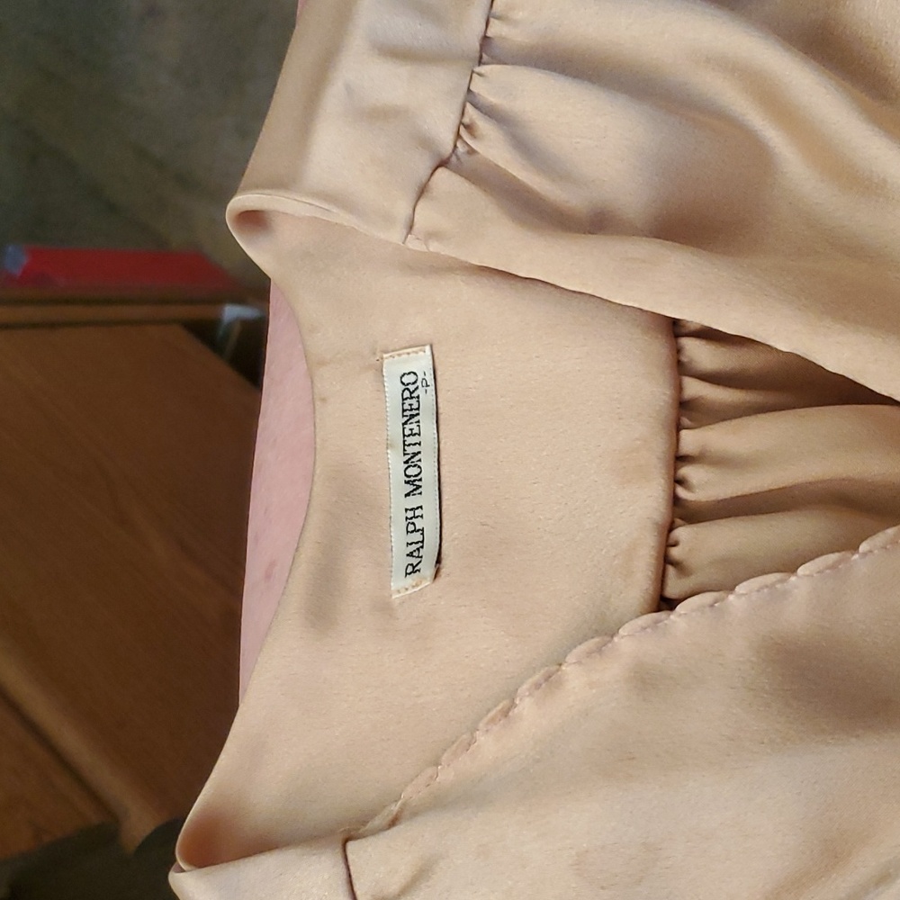 VTG GORGEOUS LOUNGING GOWN & JACKET- RALPH MONTENERO SMALL - Picture 14 of 14